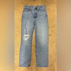 Madewell perfect vintage straight Jean